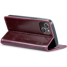 Colorful Shop Iphone 14 Için Flip Case Retro Cüzdan Kapak Manyetik Cüzdan Kickstand (Yurt Dışından)