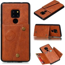 Colorful Shop Huawei Mate 20 Darbeye Koruyucu Kickstand Buit Için Cüzdan Kılıf (Yurt Dışından)