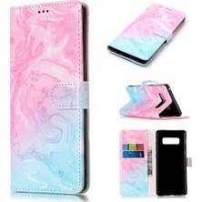 Colorful Shop Samsung Galaxy Not 8 Için Flip Case Pu Deri Cüzdan Tam Koruma Kartı (Yurt Dışından)