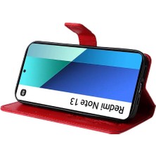 Colorful Shop Xiaomi Redmi Not 13 Için Flip Case 4g Flip Kickstand Pu Deri Darbeye (Yurt Dışından)