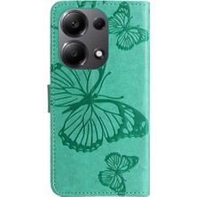 Colorful Shop Xiaomi Poco M6 Pro 4g Için Flip Case Pu Deri Kart Yuvası Standı ile Çevirin (Yurt Dışından)