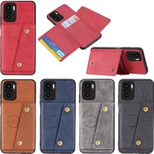 Colorful Shop Xiaomi Poco Wallet Darbeye Koruyucu Kickstand Buit Için Cüzdan Kılıf (Yurt Dışından)