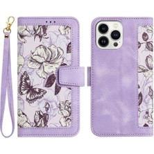 Colorful Shop Cüzdan Kılıf IPhone 15 Pro Max Kart Tutucu Anti Scratch Pu Deri (Yurt Dışından)