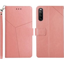 Colorful Shop Sony Xperia 10 Vı Için Flip Case Deri Cüzdan Kapak Çevirin Kitap Katlanır Tpu (Yurt Dışından)