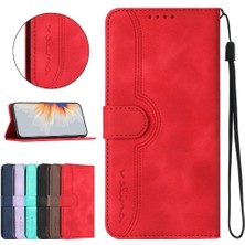 Colorful Shop Tecno Camon 30 Pro Case Premium Pu Cüzdan Dahili Mıknatıs ile Uyumlu (Yurt Dışından)