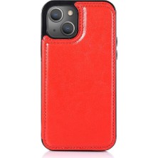 Colorful Shop Kart Tutucu ile IPhone 13 Için Cüzdan Durumda Pu Deri Çift Manyetik (Yurt Dışından)