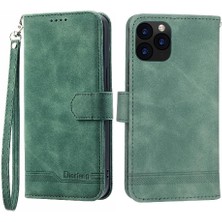 Colorful Shop IPhone 11 Için Flip Case Pro Kart Yuvaları Bileklik Manyetik Kapatma Nakit (Yurt Dışından)