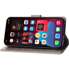 Colorful Shop IPhone 15 Için Filp Durumda Pro Max Kart Tutucu Pu Deri Manyetik Kapatma (Yurt Dışından)