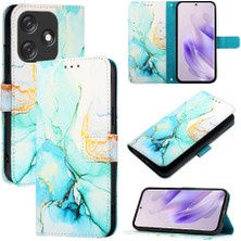 Colorful Shop Tecno Kıvılcım 10C Mermer Desen Cüzdan Pu Deri Kickstand Için Kılıf (Yurt Dışından)