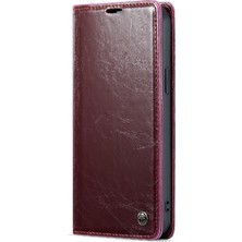 Colorful Shop Iphone 13 Için Flip Case Pro Max Retro Cüzdan Kapak Çılgın At Pu Deri (Yurt Dışından)