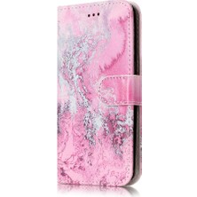 Colorful Shop Samsung Galaxy S7 Mermer Desen Tam Koruma Pu Deri Için Flip Case (Yurt Dışından)