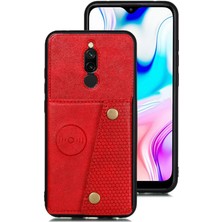 Colorful Shop Cüzdan Durumda Xiaomi Redmi 8 Darbeye Koruyucu Kart Tutucu Buit (Yurt Dışından)