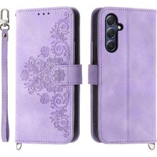 Colorful Shop Samsung Galaxy M54 Bileklik Kabartmalı Çoklu Kredi Kartı Için Flip Case (Yurt Dışından)