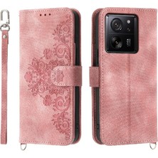 Colorful Shop Xiaomi 13T Çoklu Kredi Kartı Yuvaları Için Flip Case Bileklik Darbeye (Yurt Dışından)