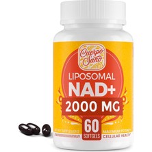 La Cuerpo Liposomal Nad 2000 Mg High Absorption 100% Pure 60 Softgels Aging Defense Metabolism & Cellular Energy