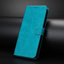 Colorful Shop Kart ile Toka ile Oneplus 12R Pu Deri Saf Renk Için Flip Case (Yurt Dışından)