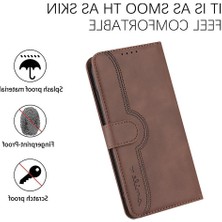 Colorful Shop Tecno Pova 4 Case Dahili Mıknatıs Kapak Cüzdan Premium Pu ile Uyumlu (Yurt Dışından)