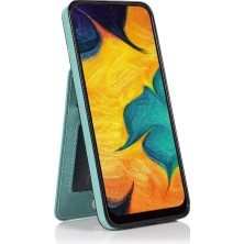 Colorful Shop Kredi Premium Deri ile Samsung Galaxy A20/A30/M10S ile Uyumlu (Yurt Dışından)