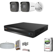 Provzen Hikvision Rv 2 Kamera Güvenlik Kamerası 500 GB HDD