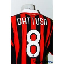 Dayı Balı Milan Gennaro Gattuso 2009 Kırmızı Siyah Şampiyonlar Ligi Forması