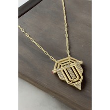 ÇLK Accessories 316L Çelik Serenay Kolye Leyla Kolye 50 cm