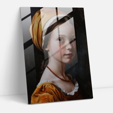 Painted Anarchy Johannes Vermeer Cam Duvar Sanatı 30X45 cm