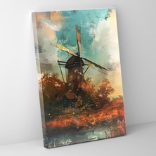 Painted Anarchy Johannes Vermeer Canvas Print  30X50 cm