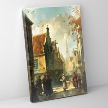 Painted Anarchy Johannes Vermeer Canvas Print  30X50 cm