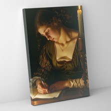 Painted Anarchy Johannes Vermeer Duvar Dekorasyonu Canvas Print  30X50 cm