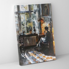 Painted Anarchy Johannes Vermeer Canvas Print Wall Art  30X50 cm