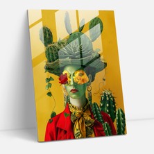 Painted Anarchy Frida Kahlo Style Ev Dekorasyonu - Frida Kahlo Eserleri 30X45 cm
