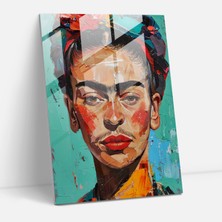 Painted Anarchy Frida Kahlo Style Duvar Dekorasyonu - Frida Kahlo Eserleri 30X45 cm
