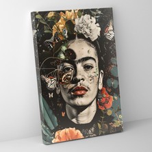Painted Anarchy Frida Kahlo Style Wall Art - Frida Kahlo 30X50 cm