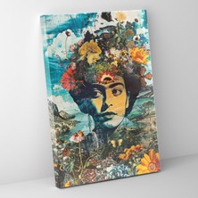Painted Anarchy Frida Kahlo Style Surrealist Wall Art - Frida Kahlo 30X50 cm