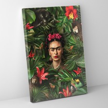 Painted Anarchy Exotic Frida Kahlo Style Wall Art - Frida Kahlo 30X50 cm