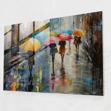 Painted Anarchy Leonid Afremov Home Dekorasyon Cam Baskı - Leonid Afremov 45X30 cm