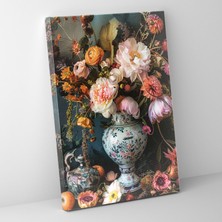 Painted Anarchy Frida Kahlo Style Canvas Print - Frida Kahlo 30X50 cm