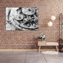 Painted Anarchy Leonardo Da Vinci Glass Art - Leonardo Da Vinci, Wall Decoration, Home Decoration, Leonardo Da Vinci, 45 x 30 cm