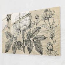 Painted Anarchy Leonardo Da Vinci Modern Art Glass Print - Leonardo Da Vinci, Modern Art, Wall Decoration, Glass Wall Art, 45 x 30 cm