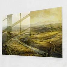 Painted Anarchy Leonardo Da Vinci Home Decoration - Leonardo Da Vinci, Glass Wall Art, Glass Print, Wall Decoration, 70X50