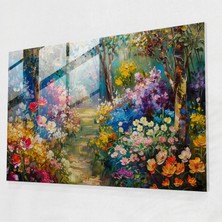 Painted Anarchy Magical Garden Glass Print - Leonid Afremov, Modern Art, Glass Art, Home Decoration, 45 x 30 cm