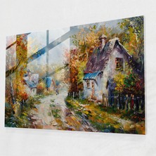 Painted Anarchy Leonid Afremov Duvar Dekorasyonu - Charming Village - Leonid Afremov 45X30 cm