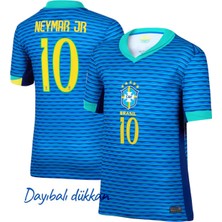 Dayı Balı Dayıbalı Brezilya Neymar Jr Euro 2024 Mavi Deplasman Forması