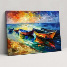 Painted Anarchy Dreamy Seascape Canvas Print - Leonid Afremov 90X60 cm