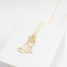 One Silver Gold 925 Ayar Gümüş Terazi Kolye Özel Tasarım