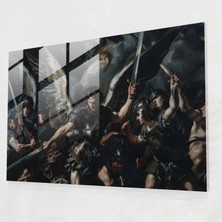 Painted Anarchy Caravaggio Stili Cam Baskı - Caravaggio 45X30 cm