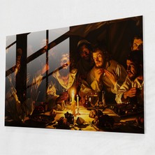 Painted Anarchy Caravaggio Stili Cam Baskı - Caravaggio 45X30 cm