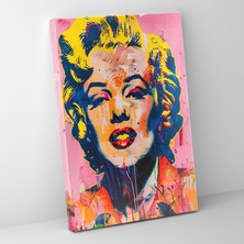 Painted Anarchy Pop Art Zamansız Sanat Başyapıt Duvar Sanatı  ve Popart 30X50 cm