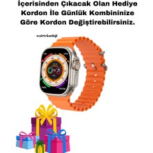 Wair Teknoloji T10 Ultra Akıllı Saat Güncel Yazılım Ios ve Android Uyumlu Kordon Hediyeli Büyük Ekran  49MM