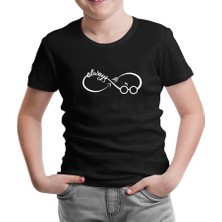 Lord T-Shirt Hp - Her Zaman Sonsuzluk Siyah Çocuk Tshirt